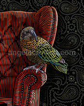 Load image into Gallery viewer, Angela Croft Art - Sneaky McCheeky Giclée