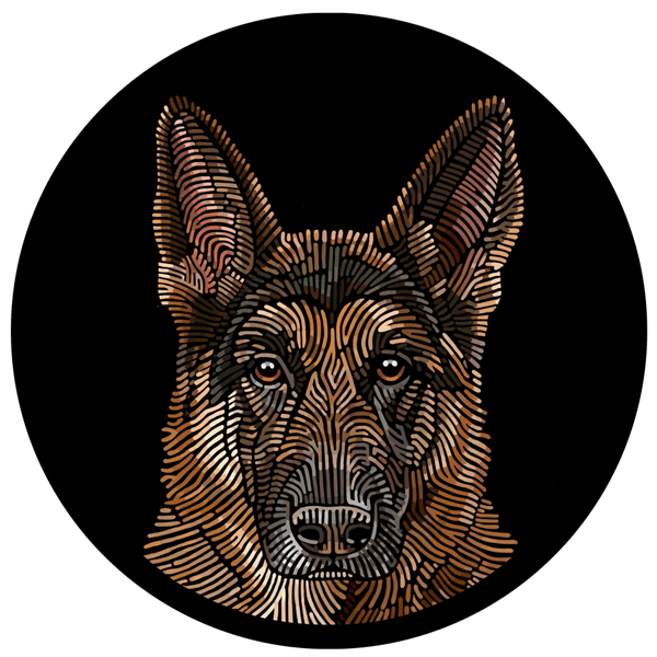Doggieology Art Ltd German Shepherd