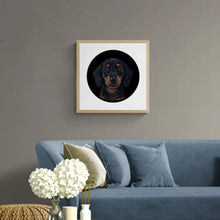 Load image into Gallery viewer, Doggieology Art - Dachshund Giclée
