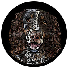 Load image into Gallery viewer, Doggieology Art Ltd Springer Spaniel
