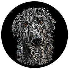 Load image into Gallery viewer, Doggieology Art Ltd Deerhound
