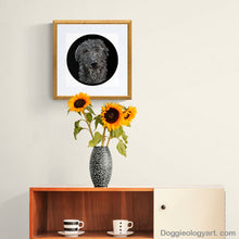 Load image into Gallery viewer, Doggieology Art Ltd Deerhound in a room set
