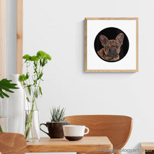 Load image into Gallery viewer, Doggieology Art Ltd French Bulldog Tan in a room set
