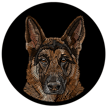 Load image into Gallery viewer, Doggieology Art Ltd German Shepherd
