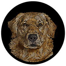 Load image into Gallery viewer, Doggieology Art - Golden Retriever
