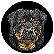 Load image into Gallery viewer, Doggieology Art Ltd Rottweiler

