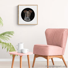 Load image into Gallery viewer, Doggieology Art Ltd Smooth Fox Terrier in a room set
