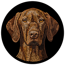 Load image into Gallery viewer, Doggieology Art Ltd Vizsla
